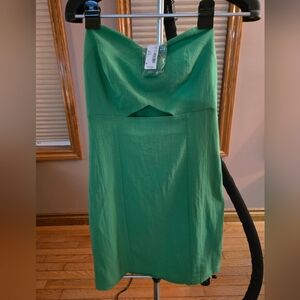 Reitmans Strapless Green Dress